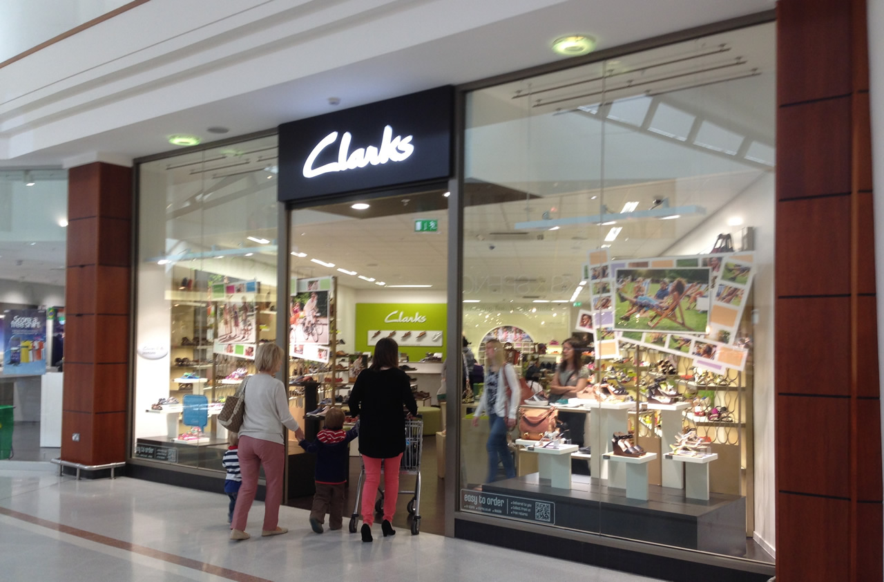 clarks shoe shops northern ireland